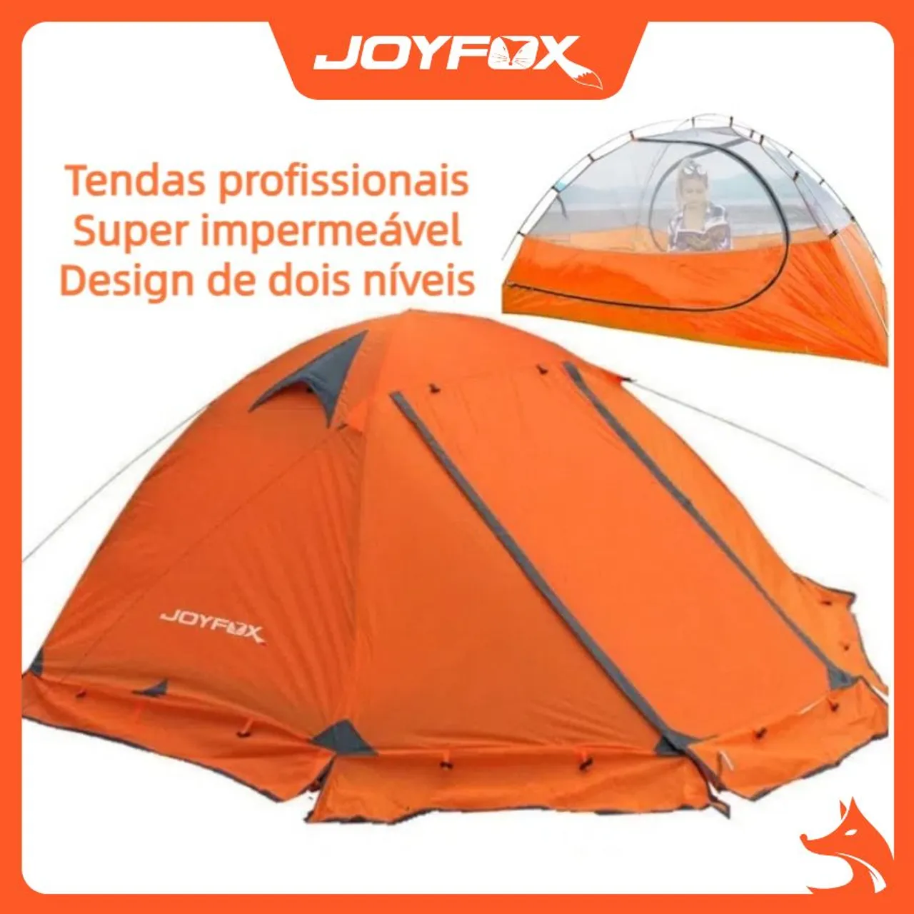 Barracas de Camping - Impermeável - 2 Níveis