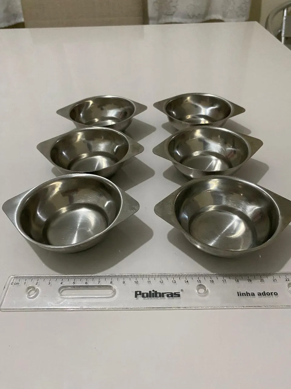 Conjunto de Tigelas Inox