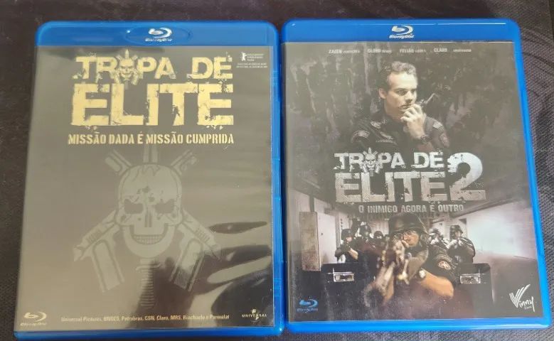 Blu-ray Tropa De Elite 1 E 2