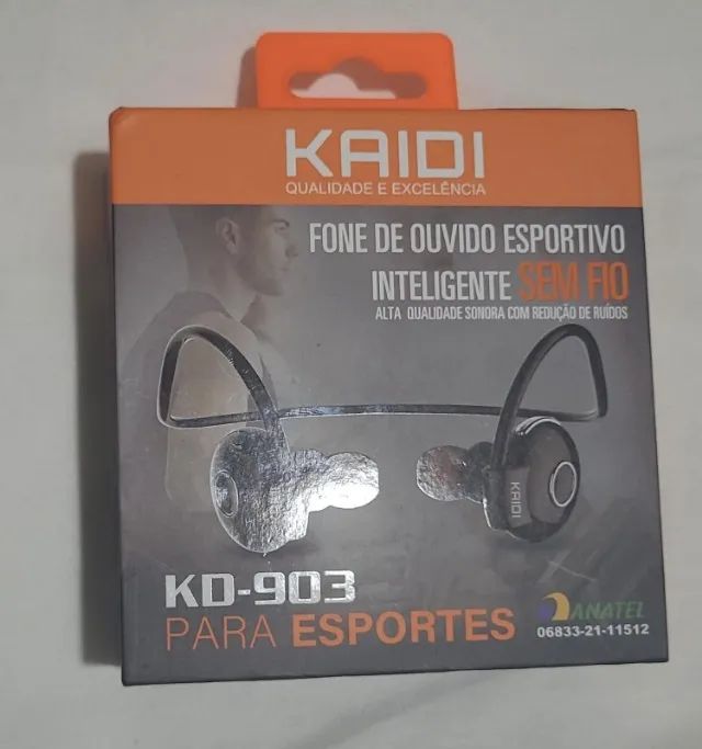 ? Kaidi KD-903 ? Bluetooth Esportivo, Semi-novo - Foto 4