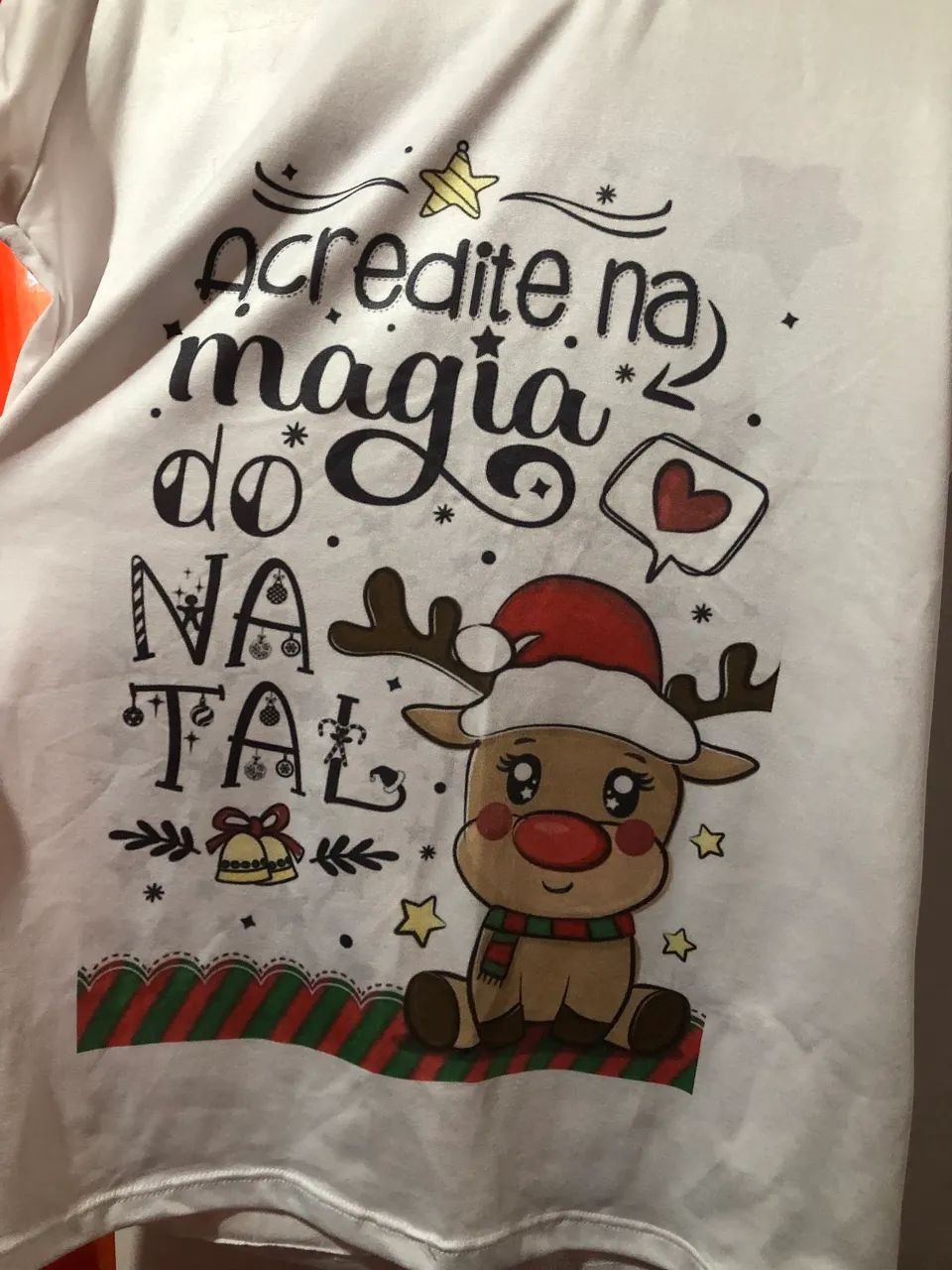 Camiseta Estampa Natalina  - Foto 2