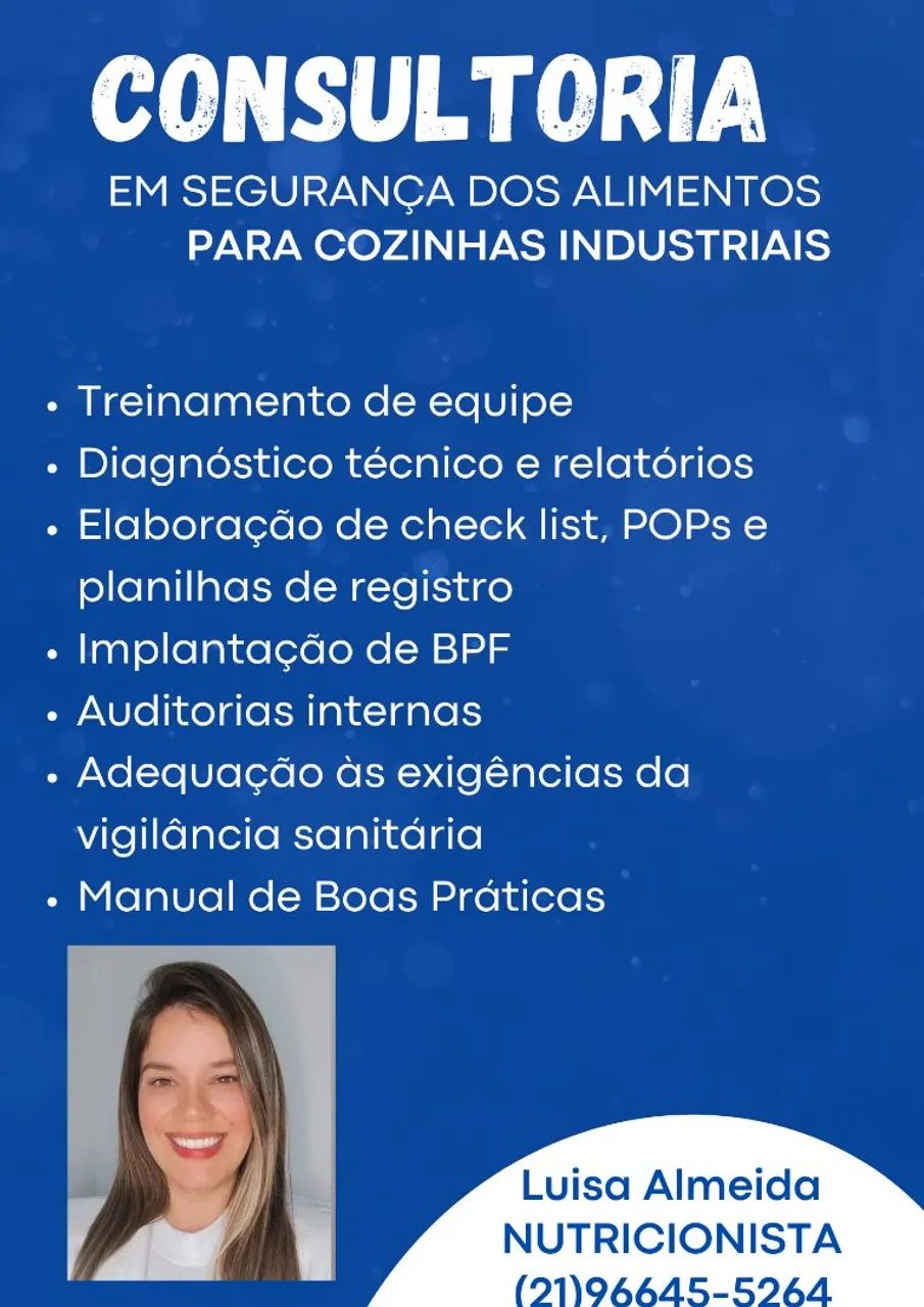 Consultoria em Segurança de Alimentos para Cozinhas Industriais