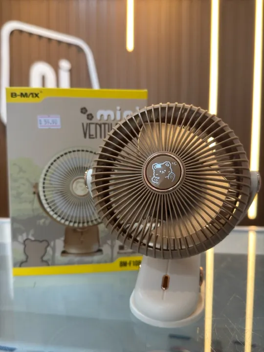 Ventilador de Mesa Portátil Mini Ventilador USB Recarregável