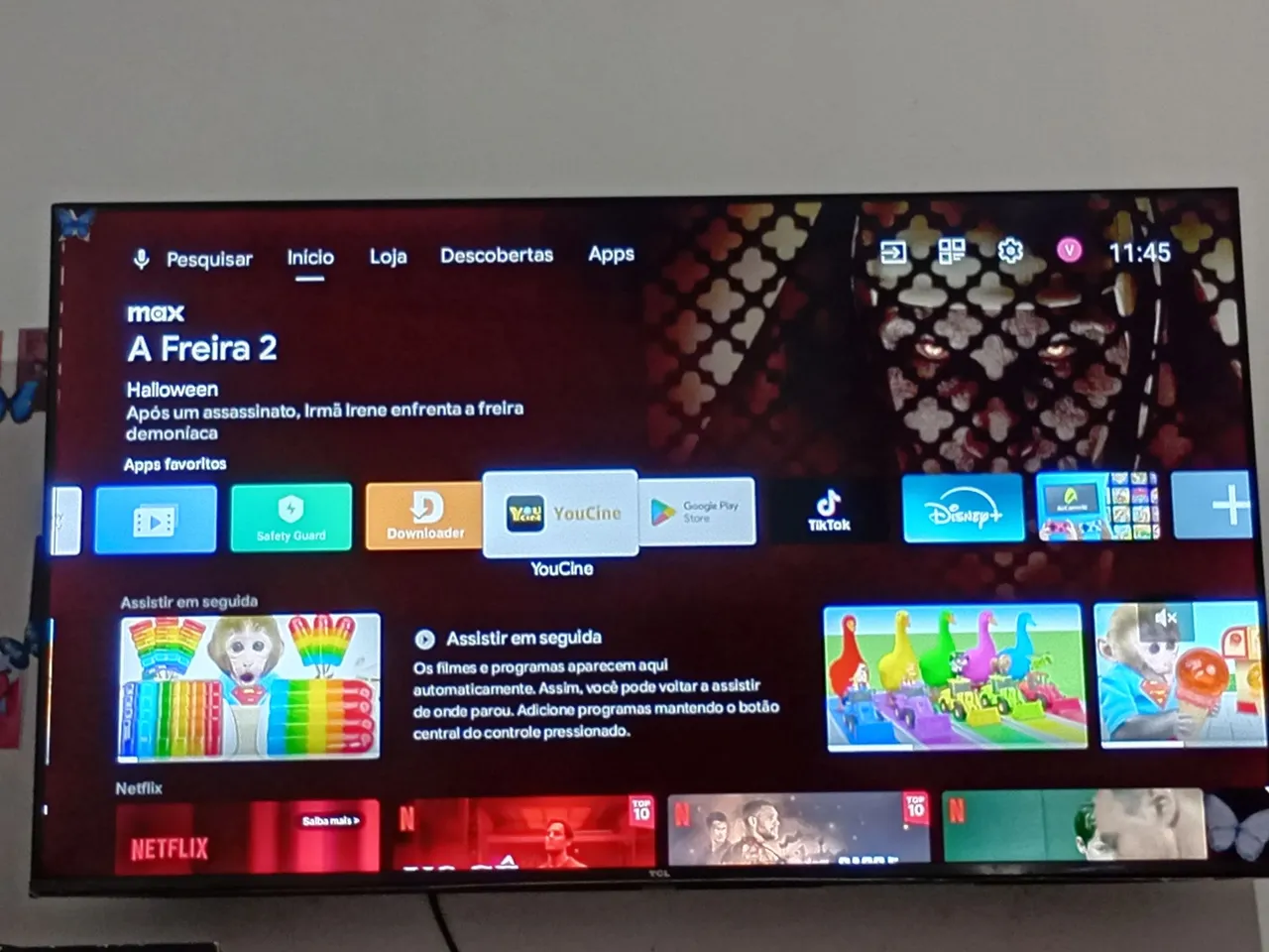 SMART TCL ANDROID 42 PLG R$ 1000 ACEITO CARTÕES DE CRÉDITO E DÉBITO