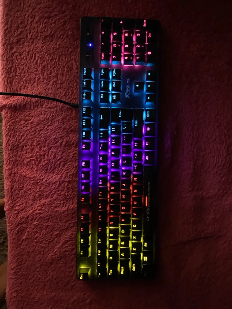Teclado Gamer LED RGB