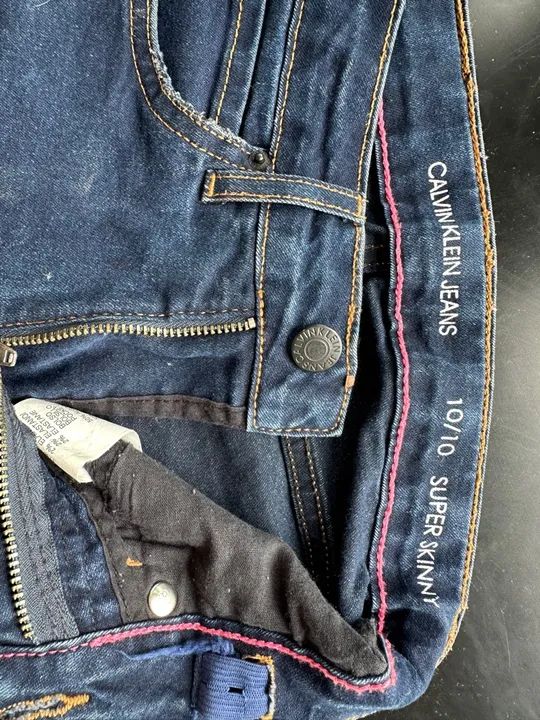 Calça Jeans Calvin Klein Super Skinny 10/10 - Foto 3