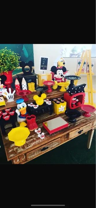 Conjunto de mesas rústicas, grande e pequena! - Foto 2