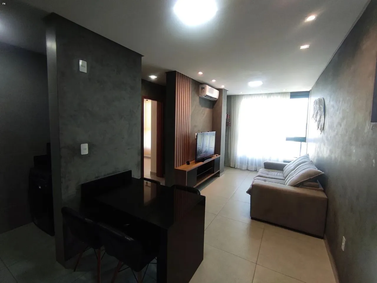 Apartamento para Locação em João Pessoa, Bessa, 2 dormitórios, 1 suíte, 2 banheiros, 1 vag