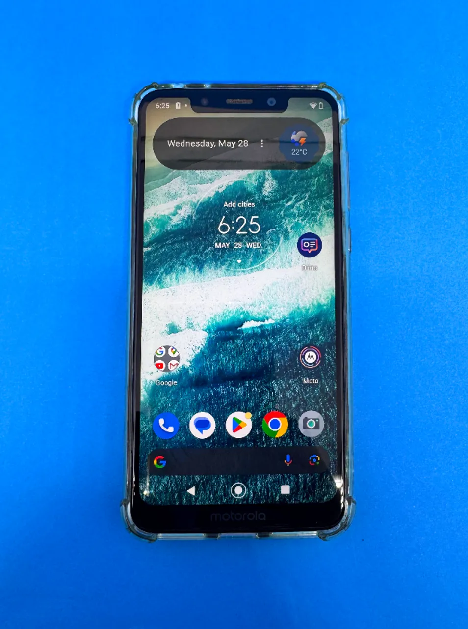 Smartphone Motorola One Branco 64GB Android