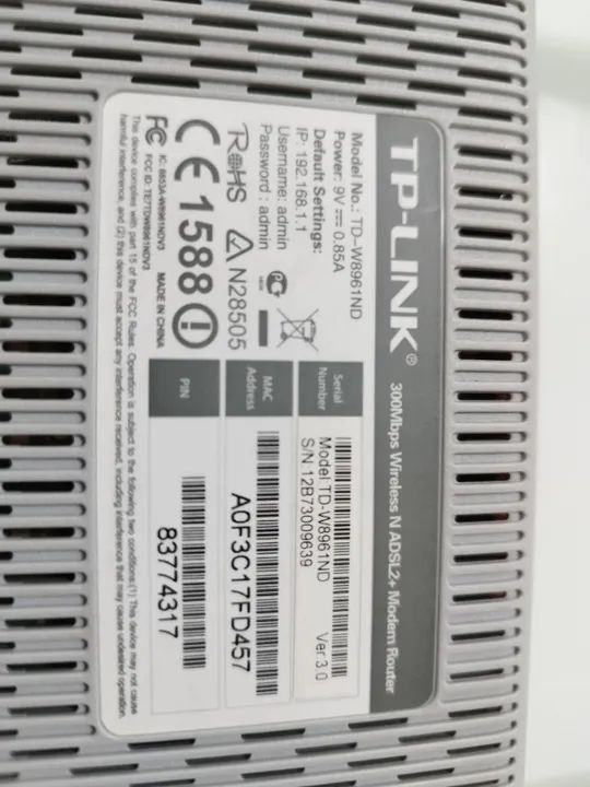 Roteador Modem Wirelles TP-Link 300Mbps - Foto 5