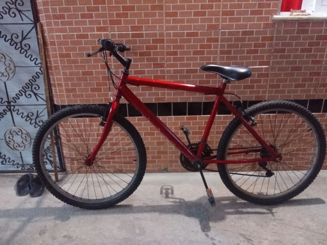 Bicicleta Vermelha