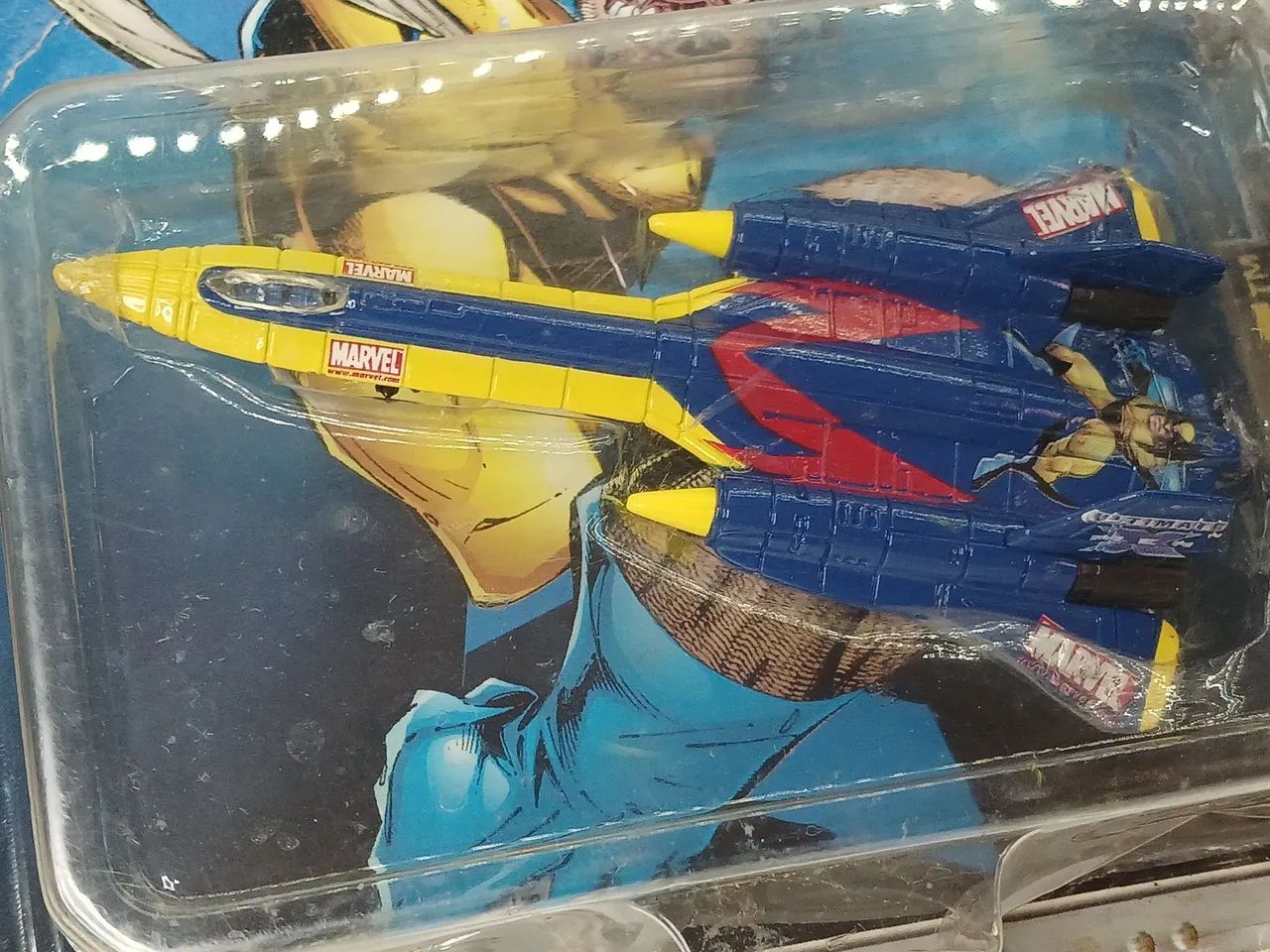 Miniatura SR-71 Blackbird Wolverine - Ultimate Marvel Air Force Collection  - Maisto - Foto 2