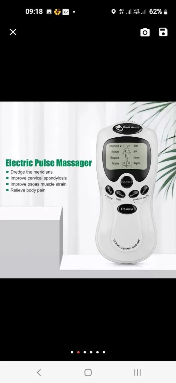 Aparelho de massagem, tens e fisioterapia - Foto 4