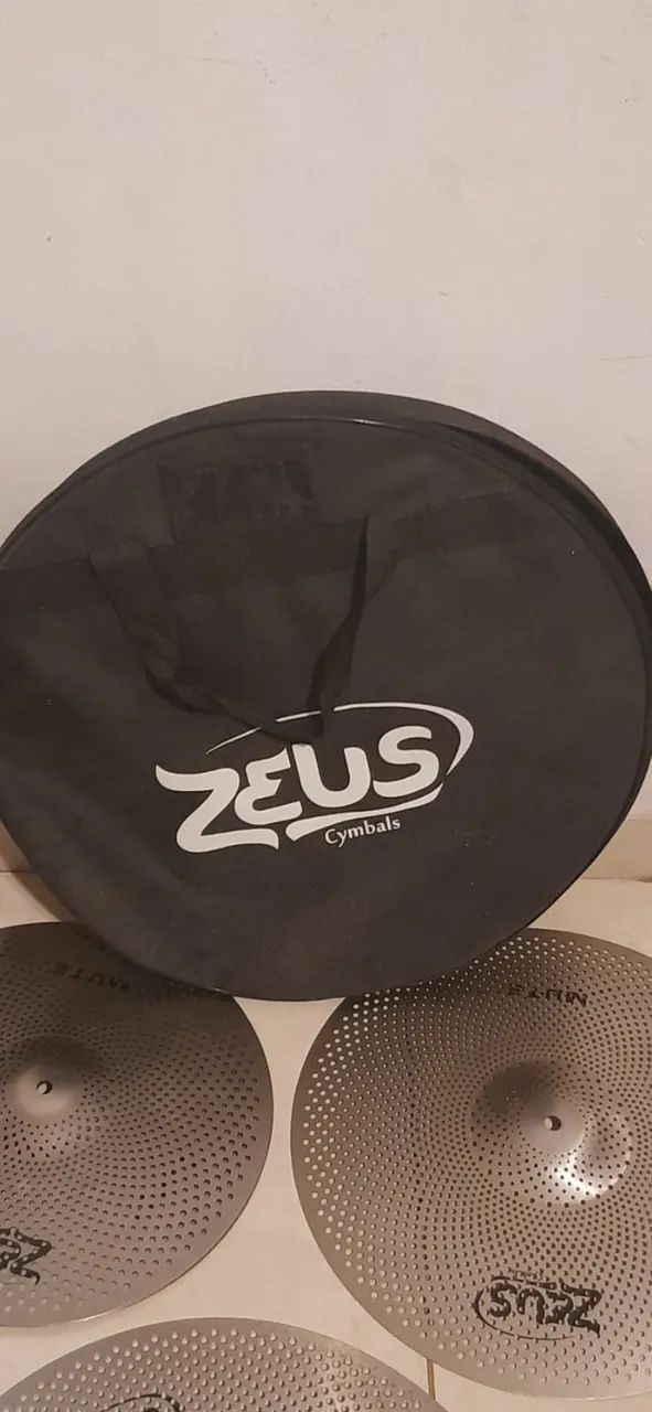 soundstage セット販売 Kit Pratos silenciosos de bateria Zeus Mute - Instrumentos