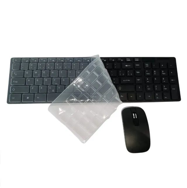 Kit Teclado E Mouse Sem Fio Wireless  - Foto 4