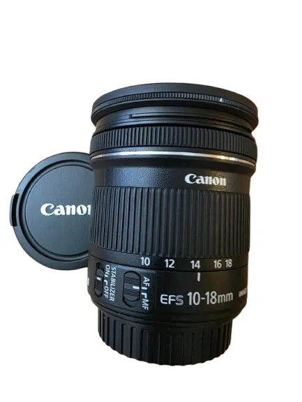Lente Canon EFS 10-18mm IS STM 4.5 -5.6