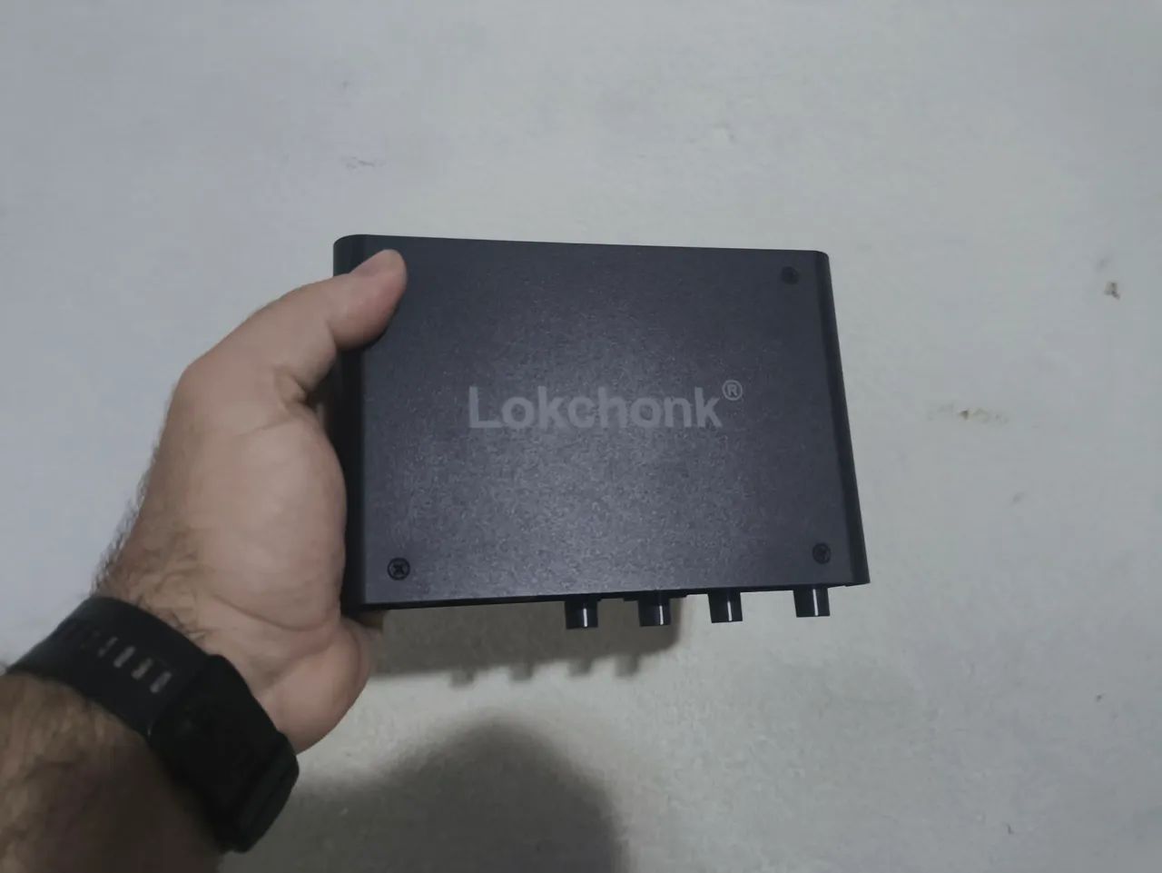 Interface de Áudio Lokchonk UX22HD 2x2 24Bit/192kHz - Foto 4