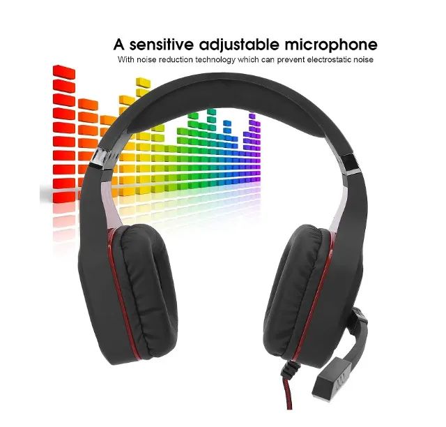 Headset Gamer Com Led GoldenUltra - Foto 6