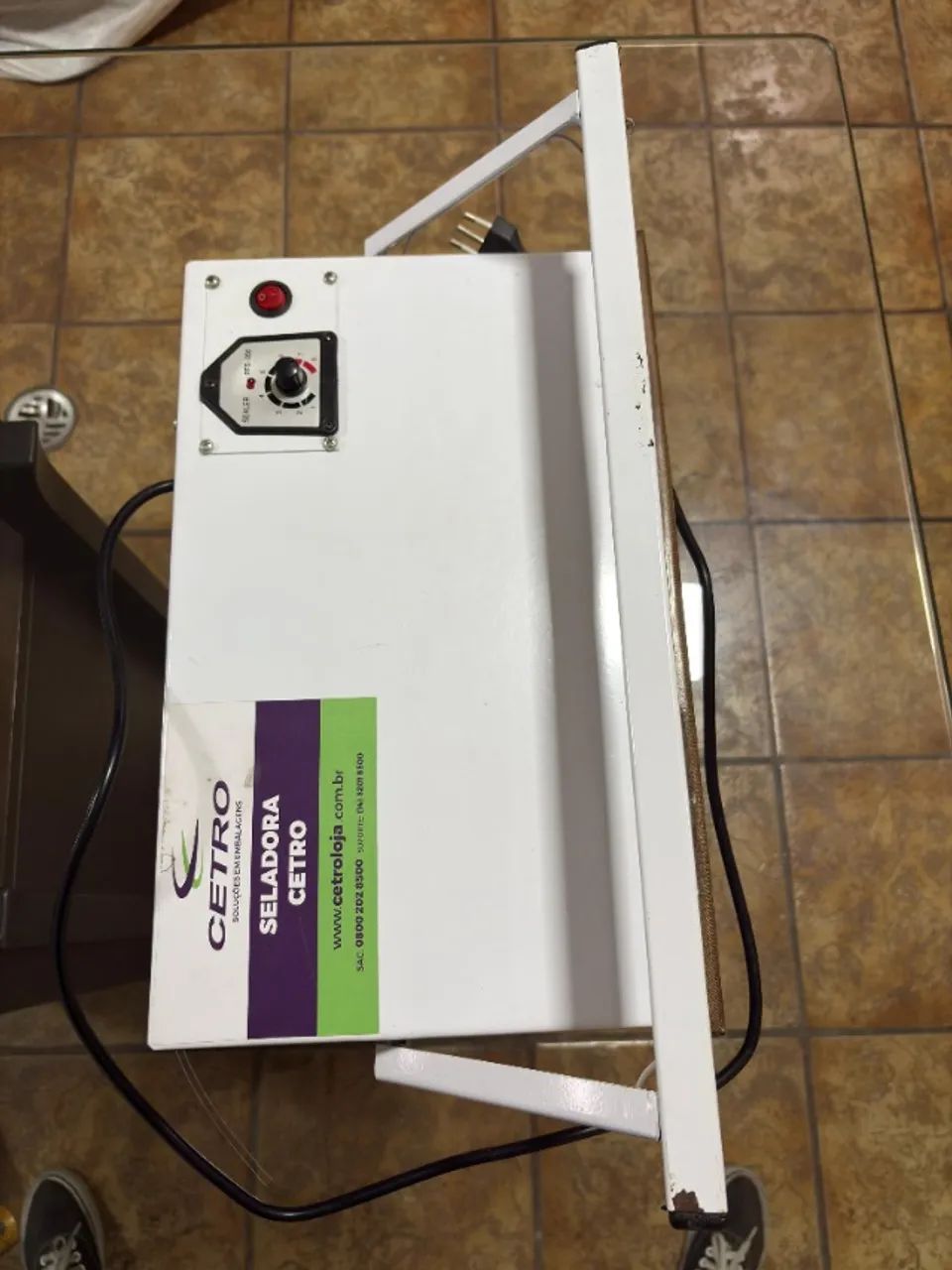 Seladora CETRO PPS-200 Quebrada - Para Conserto ou Peças - Foto 5