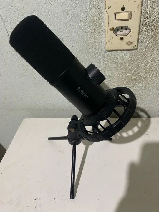 Microfone Dinâmico Usb Fifine K658 Rgb Unidirecional - Foto 3