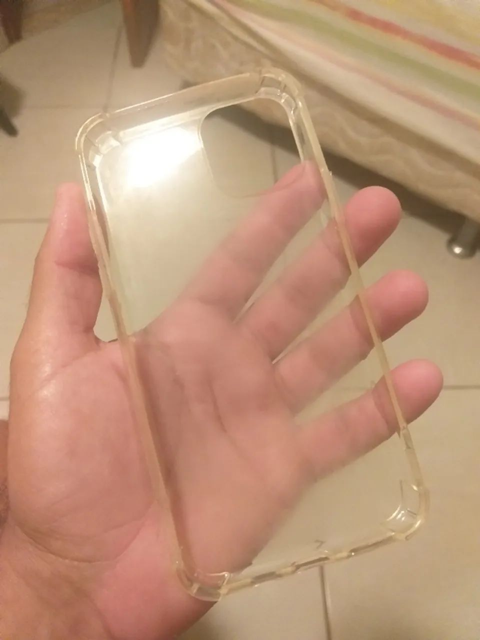 Capa de celular IPhone 11 transparente