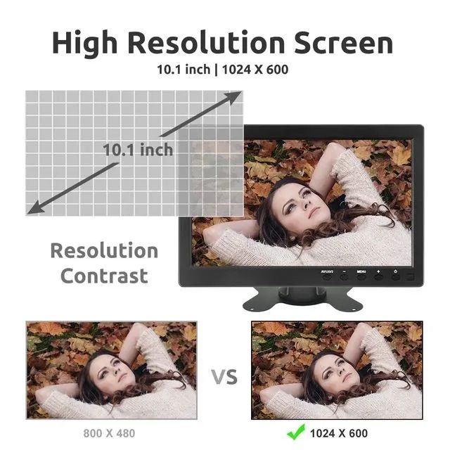 Monitor Portátil 10.1 HDMI/VGA/AV/USB - Foto 5