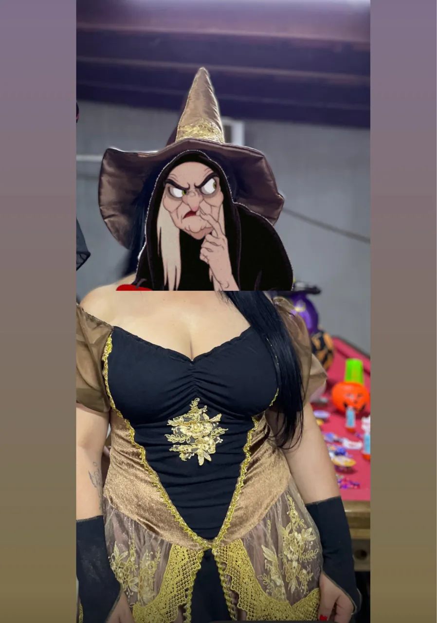 Fantasia/ vestido bruxa - Foto 3