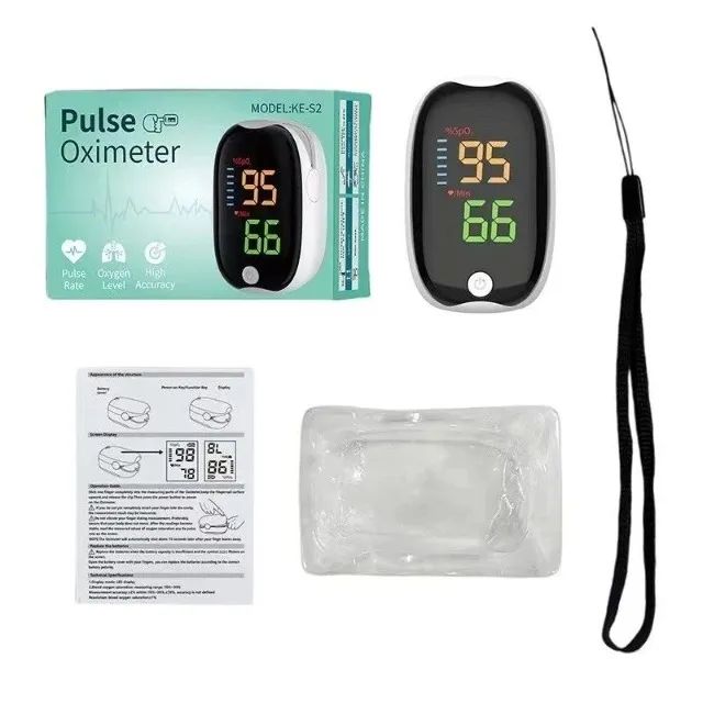 Oxímetro Digital Pulso De Dedo Medidor Sangue Portátil Profissional--3968 - Foto 4