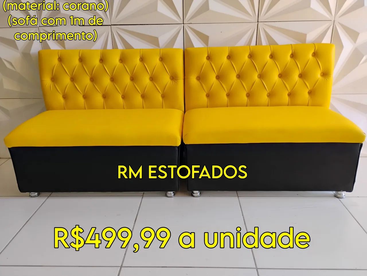Sofá para açaíteria e sorveteria!  Na compra de duas ou mais unidade tem desconto 