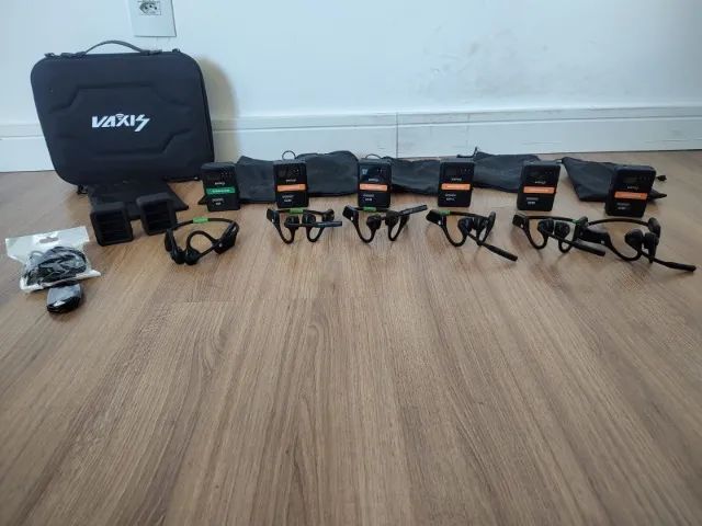 Vaxis Litecomm V1 Com 6 Intercomunicador troco Sony A7Iv es E (06 Fones)