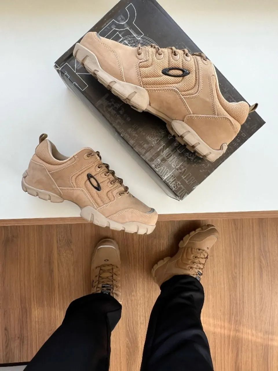 Bota Oakley Marrom Masculina Linha Luxo  - Foto 4