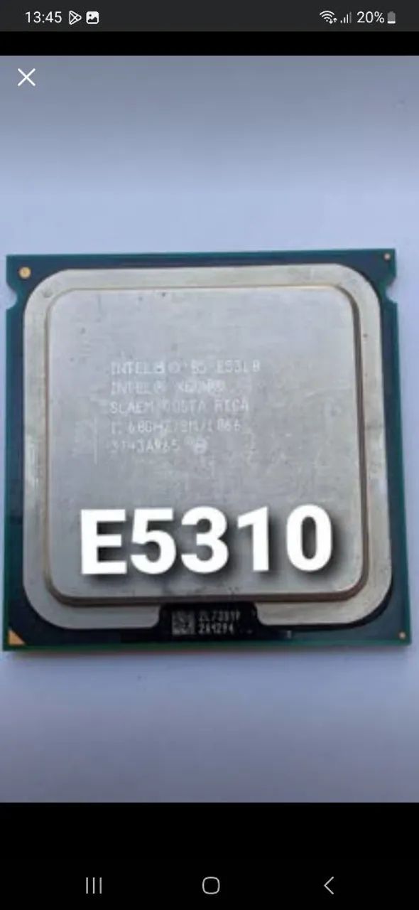 Processadores Intel Xeon 1.6 e 1.8
