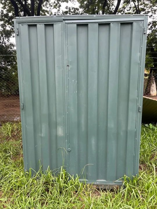 Container  obra guarda ferramentas cimento betoneira tetra chave - Foto 2