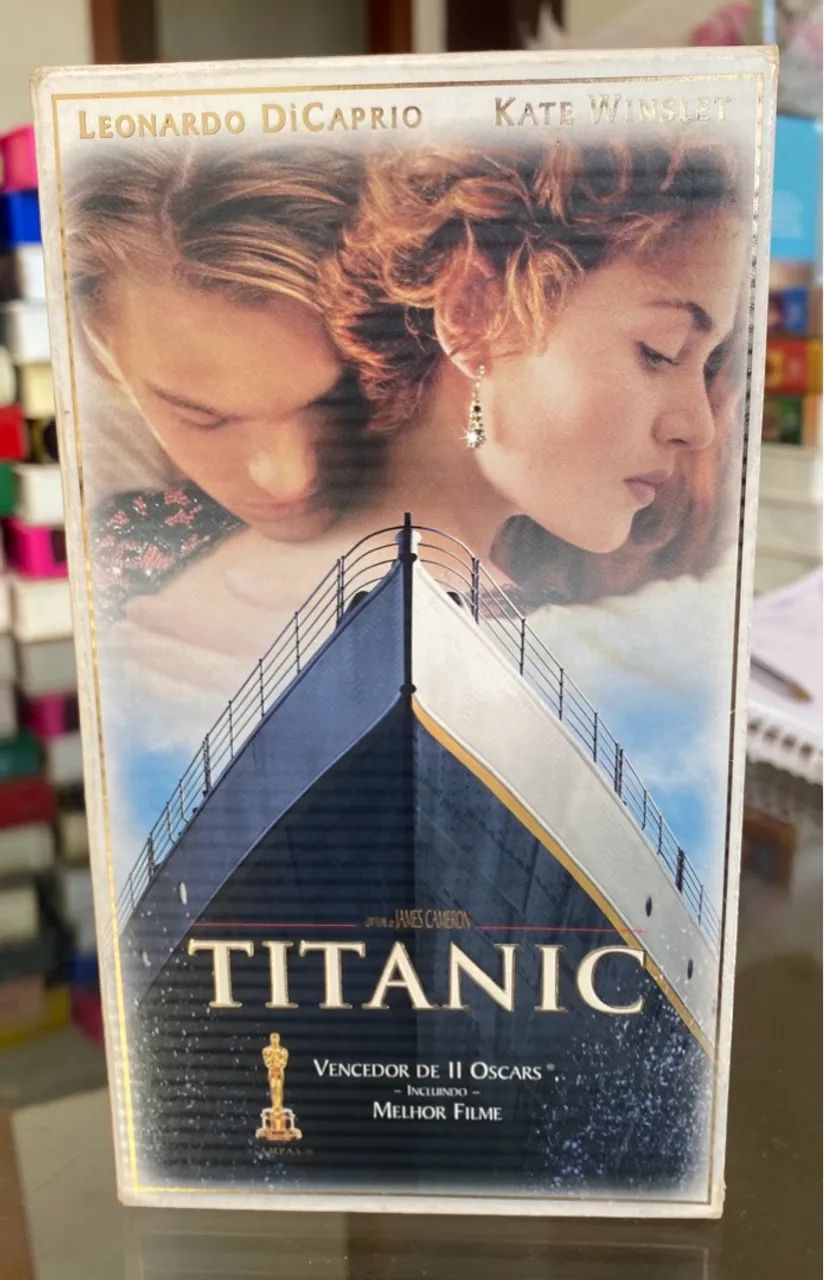 Titanic - 2 Fitas VHS- parte 1 e parte 2- vencedor de 2 oscars - Foto 5