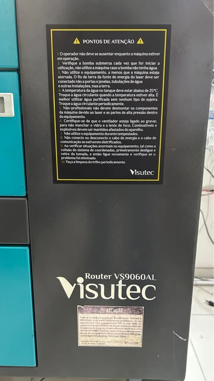 Router Laser Visutec VS9060AL