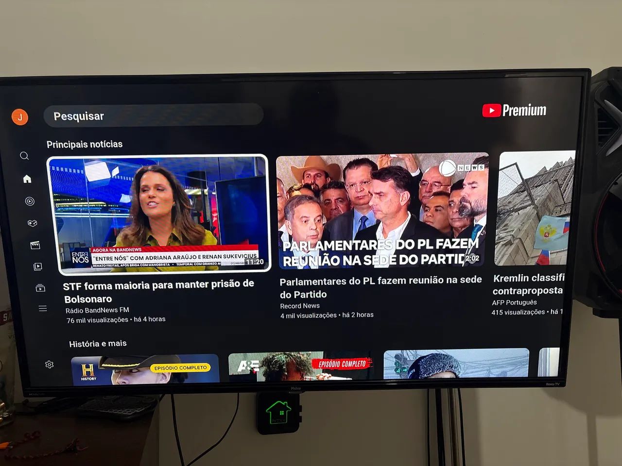 Smart Tv Philco  43 polegadas  pouco tempo de uso64522265604737121