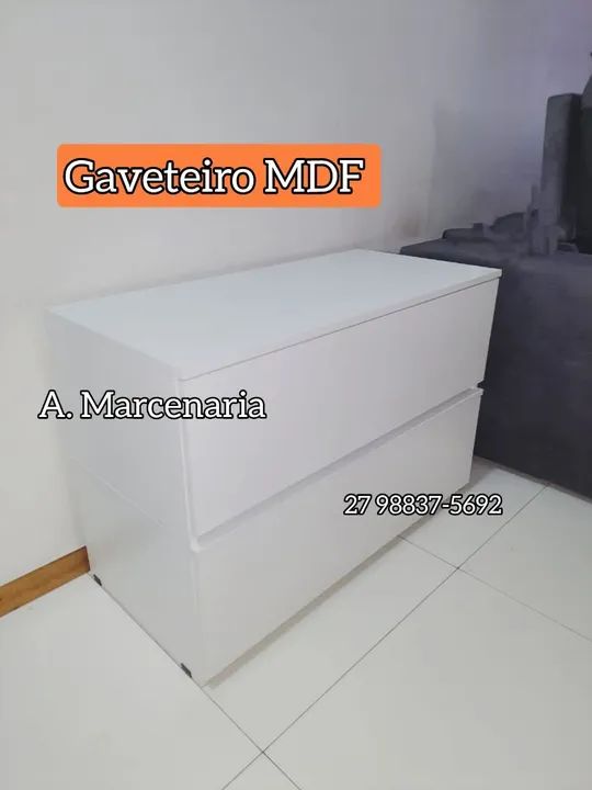 Gaveteiro MDF  - Foto 2