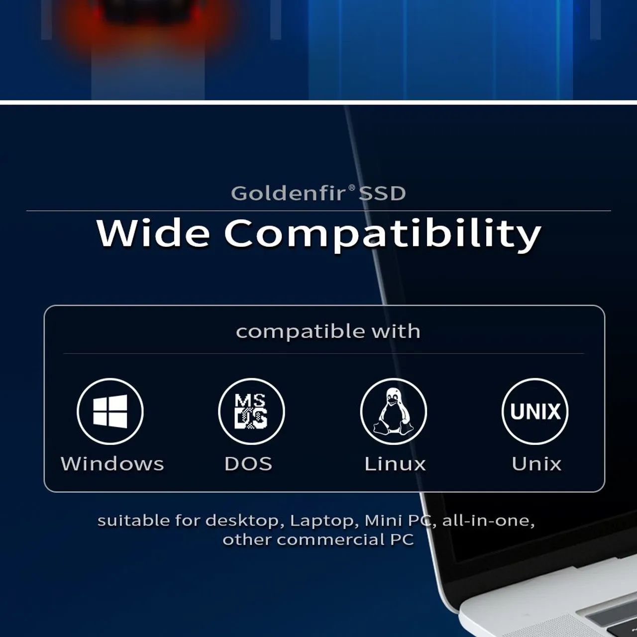 ( SSD 480 GB Goldenfir Original  Novo/Lacrado - Foto 5