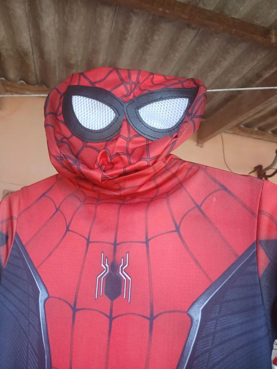 Fantasia Homem Aranha Infantil Completa - Foto 3