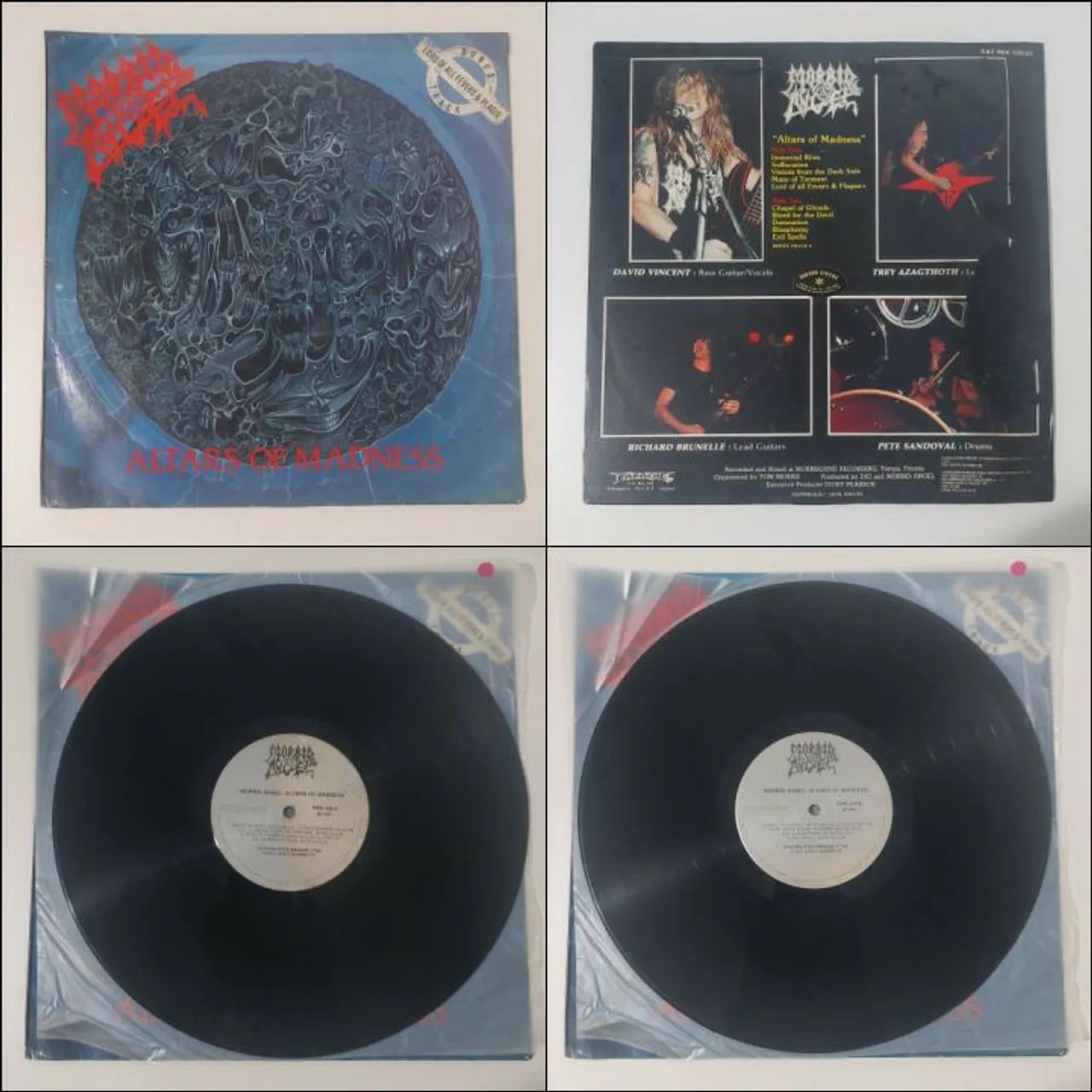 Disco de vinil Morbid Angel - Altars of Madness - Foto 5