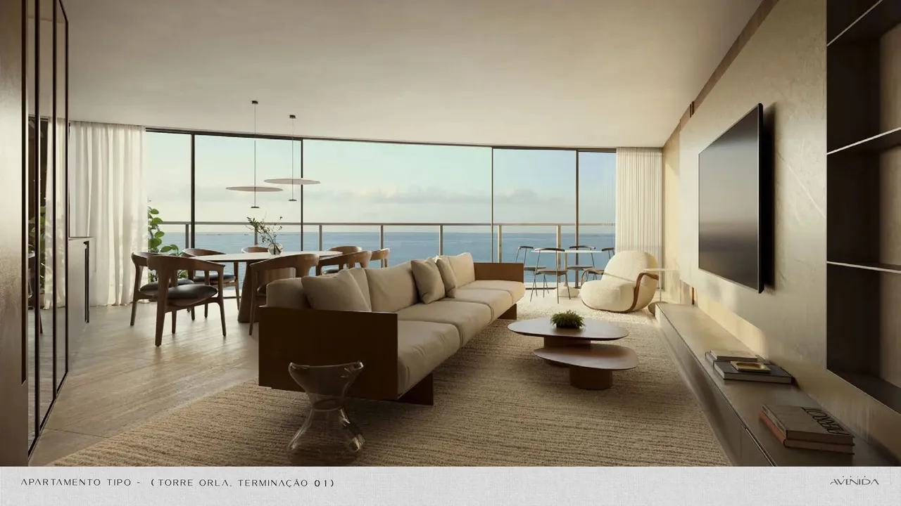 Apartamento 4 Suítes Cais Avenida | Unidade Avenida Mar