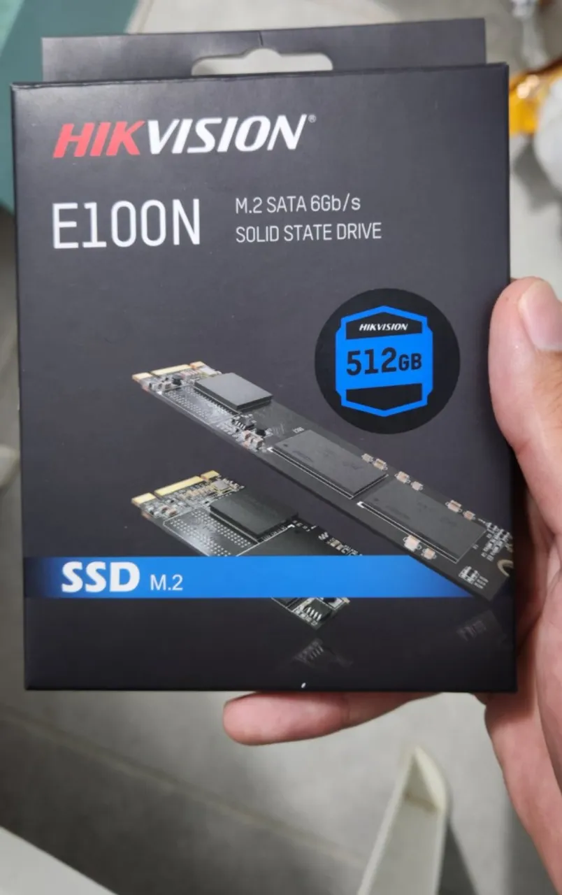 Ssd M.2 512GB Hikvision NOVO