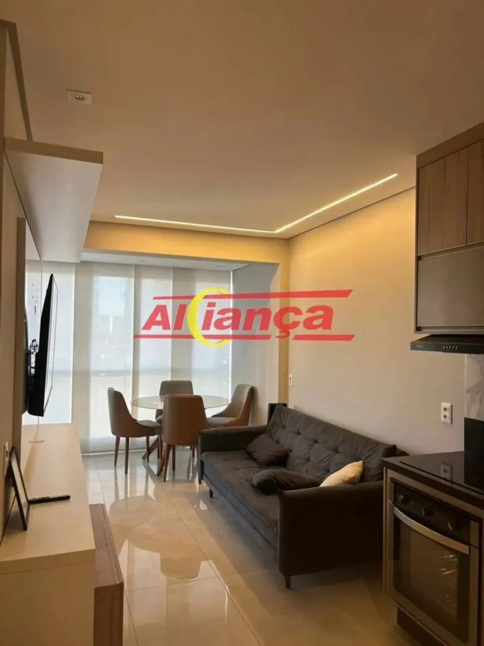 Studio para alugar com planejados, sacada, 1 vaga, Macedo - Guarulhos por R$ 3.000,00