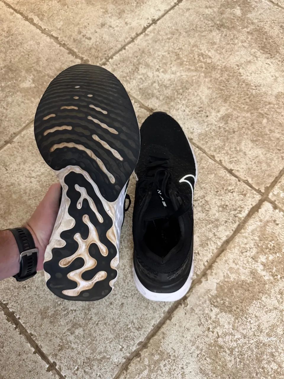 Nike Infinity Run 3 Flyknit TAM 44 BR - Tênis de Corrida - Foto 4