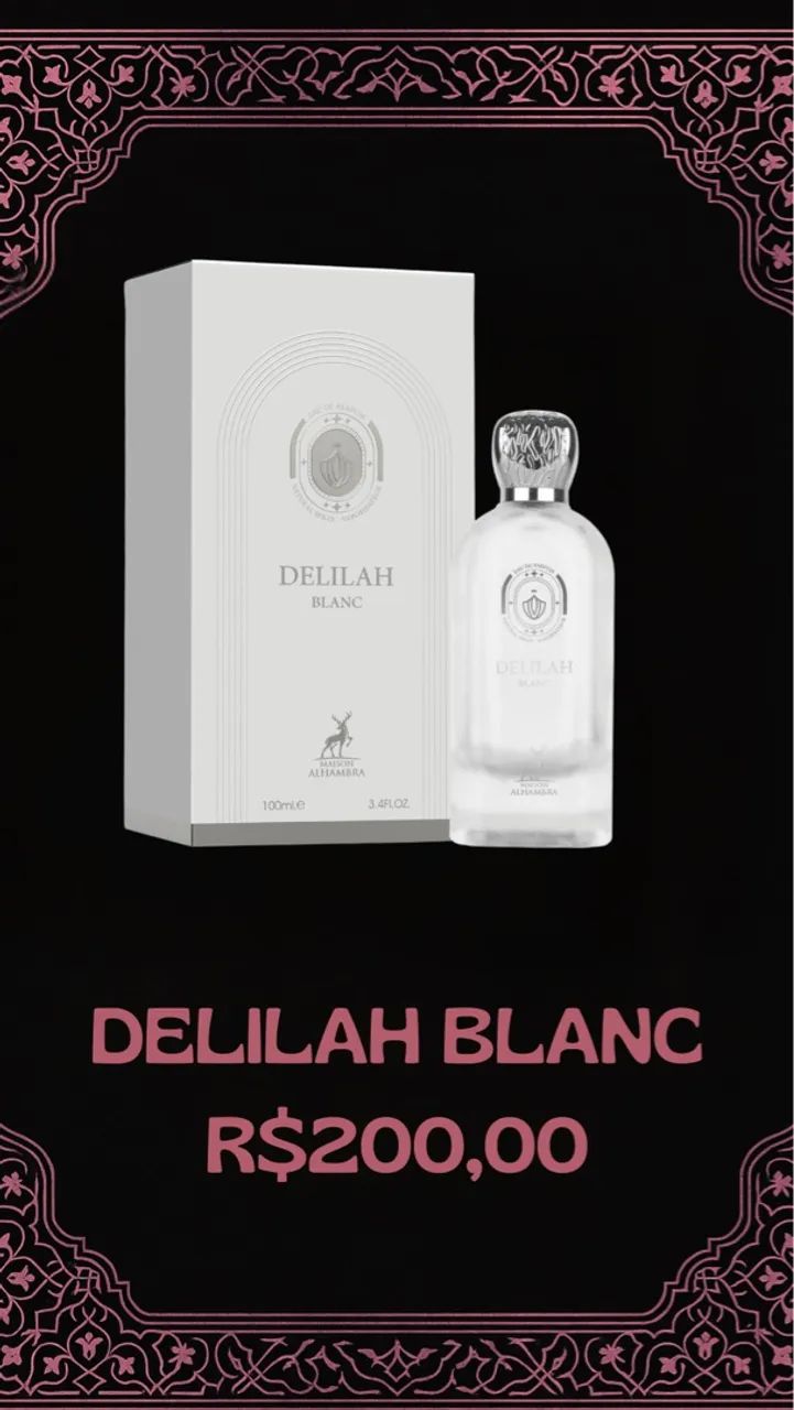 Delilah Blanc 100ML - Varejo e Atacado