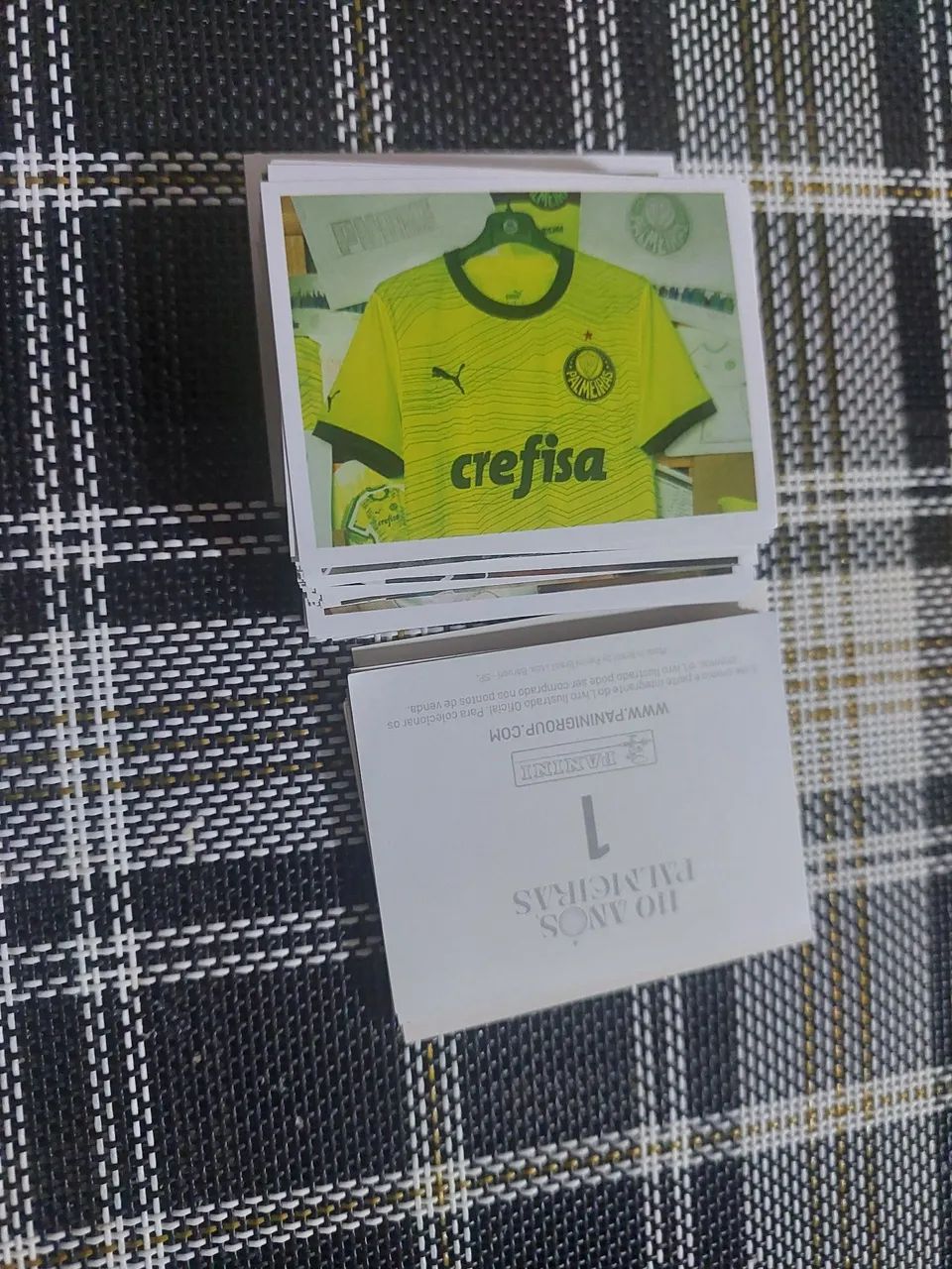 Figurinhas palmeiras 110 anos - Foto 3