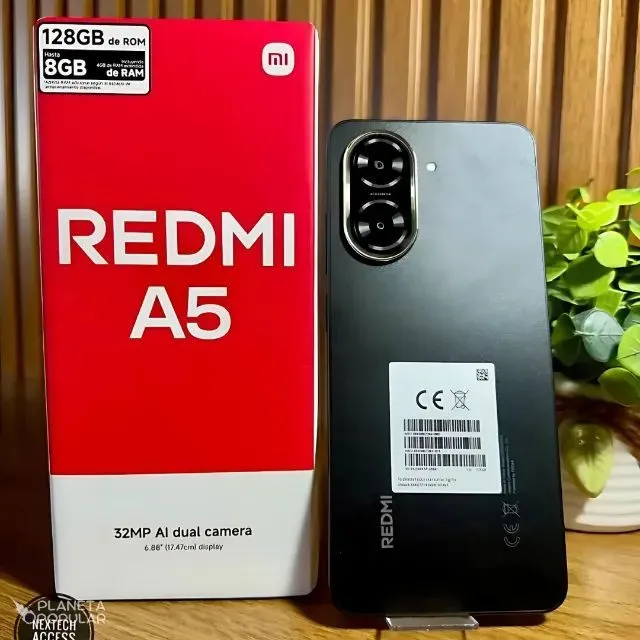 Xiaomi Redmi A5 128GB/4GB Ram + 4GB Ram Novo lacrado Global