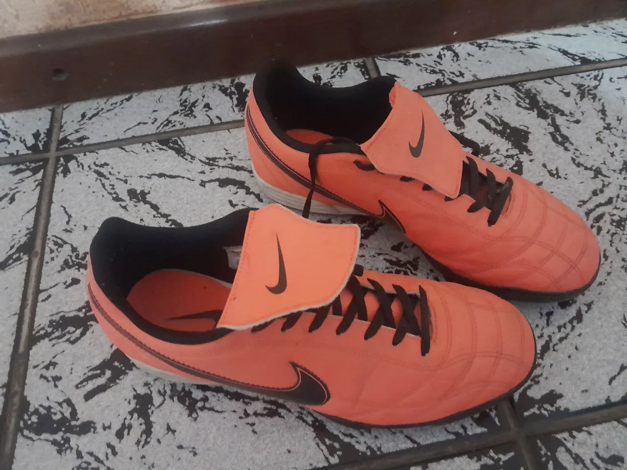 Chuteiras Nike Laranja