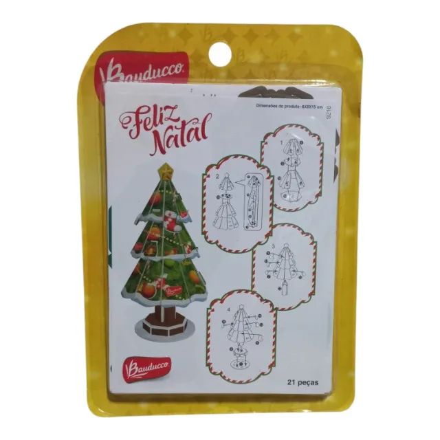 Árvore de Natal para montar Bauducco