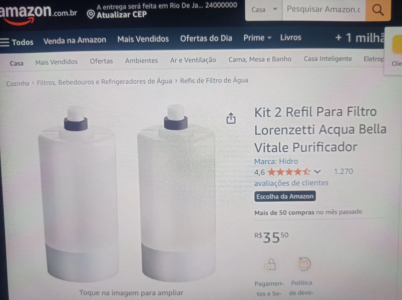 torneira  acqua bella lorenzetti  - Foto 5